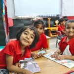 tudents engaged in focused study sessions at Alpine Public School, the Best CBSE School in Jayanagar, emphasizing a strong academic environment.