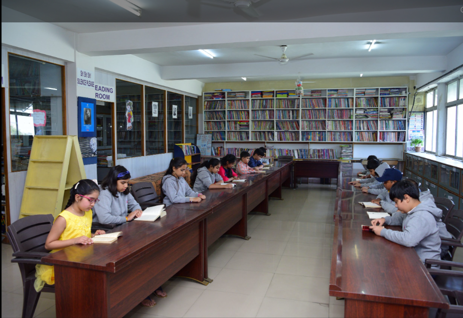 Students engaging in classroom activities at Alpine Public School, a popular CBSE school in South Bangalore.